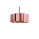 Paulina Acoustic 1 Light Pendant 13 Inch Tall and 31.5 Inch Wide by Bruck - WEPPAU/80/ACT