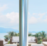 13 Foot Aluminum Pulley Lift Octagon Market Umbrella by Galtech - 791