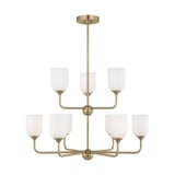 Emile 9 Light Large Chandelier by Generation Lighting - GLC1109