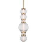 Cordel 36W LED Mini Pendant 27 Inch Tall and 8 Inch Wide by Minka Lavery - 15030-L