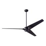 Torsion 62 Inch 3 Blade Downrod Fan No Light by Modern Fan Co - TOR-62
