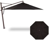 Replacement Round Dual Wind Vent Umbrella Canopy by Treasure Garden - replace-round-dwv-no-val