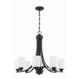 Bolden 8 Light Chandelier 24.5 Inch Tall and 28.5 Inch Wide by Craftmade - 50528