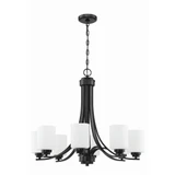 Bolden 8 Light Chandelier 24.5 Inch Tall and 28.5 Inch Wide by Craftmade - 50528