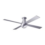 Ball Flush 4 Blade Flush Ceiling Fan 52 Inches Wide by Modern Fan Co - BAL-52-2
