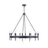 Larrson 14 Light Chandelier 33.5 Inch Tall and 36 Inch Wide by Craftmade - 54314