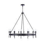 Larrson 14 Light Chandelier 33.5 Inch Tall and 36 Inch Wide by Craftmade - 54314