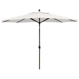 8 x 11 Foot Aluminum Crank Lift Oval Market Umbrella by Galtech - 779