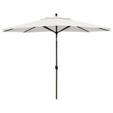 8 x 11 Foot Aluminum Crank Lift Oval Market Umbrella by Galtech - 779