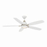 Soreno 5 Blade Ceiling Fan with Light Kit 14.75X52 Inch Wide by Minka Aire - F649L
