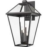 Talbot 4 Light Outdoor Wall Sconce 33 x 19.5 Inches by Z-Lite - 579XLX