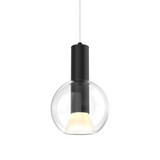 Iris 12W 1 LED Zero Gravity Pendant 9.68 Inch Tall and 6 Inch Wide by DALS - IRPD-CC