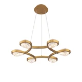 Kragen 7W 6 LED Pendant 4.25 Inch Tall X 34.5 Inch Wide by Schonbek Beyond - BPD42635