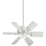 Estate Patio Fan 30 inches wide by 12.5 inches high by Quorum  - 143306