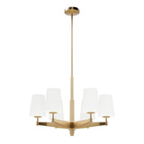 Nolita 6 Light Medium Chandelier by Hunter - 19875