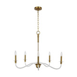 Hanover 5 Light Large Chandelier by Visual Comfort Studio - CC1315