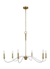 Hanover 6 Light Oversized Chandelier by Visual Comfort Studio - CC1326