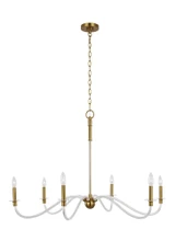 Hanover 6 Light Oversized Chandelier by Visual Comfort Studio - CC1326