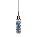 Aria 7W 1 LED Pendant 9.7 Inch Tall and 2 Inch Wide by Bruck - MLED/30K-AR