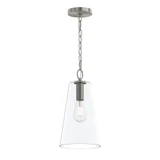 Jheni 1 Light Pendant 15.5 Inch Tall and 8 Inch Wide by Progress - P500511