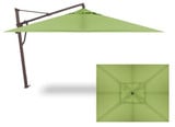 10x13 Foot Aluminum Manual Rectangle Cantilever Umbrella by Treasure Garden - AKZPRT