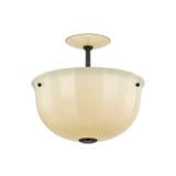 Nevins 1 Light Semi Flush Mount 13 Inch and 14 Inch Wide by Hudson Valley - 3115