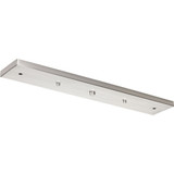 Accessory Rectangular Canopy 4.25 Inch wide by 0.75 Inch high by Progress - P8404