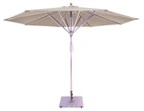 11 Foot Aluminum Pulley Lift Octagon Market Umbrella by Galtech - 781