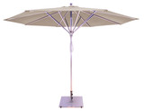 11 Foot Deluxe Pulley Lift Commercial Round Umbrella - 317-BEL-3131090