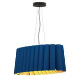 Renata 80 1 Light Oval Pendant 11.8 Inch Tall and 17.25 Inch Wide by Bruck - WEPREN/80OVL