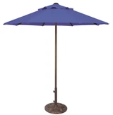 7.5 Foot Manual Lift Round Market Umbrella by Simply Shade - SSUCP407