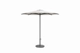 8 Foot Anodized Aluminum Manual Lift Octagon Market Umbrella by Shademaker - LIB-25