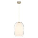 Evelynn 1 Light Mini Pendant 15 Inch Tall and 10 Inch Wide by Quoizel - EVN1510