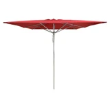 10 Foot Aluminum Pulley Lift Square Market Umbrella by Galtech - 792