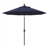 9 Foot Push Button Tilt Crank Lift Round Market Umbrella by CA Umbrella - GSPT908