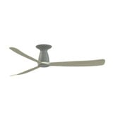 Kute 3 Blade Flush Ceiling Fan with DW Light Kit 60 Inch Wide by Fanimation - FPD8560-F