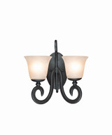 Santa Barbara 2 Light Wall Sconce 14 Inch Tall by Kalco - 3274