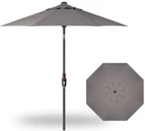 7.5 Foot Aluminum Glide Tilt Octagon Market Umbrella by Treasure Garden - UM977