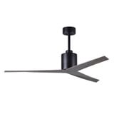 Eliza 3 Blade Ceiling Fan 12 Inch Tall and 56 Inch Wide by Matthews Fans - EK