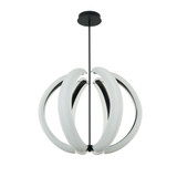 Unwind 734.4W 6 LED Pendant 27.5 Inch Tall and 33.5 Inch Wide by Craftmade - 58891-LED