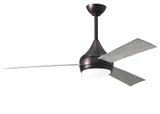 Porthkerry Road Ceiling Fan with LED Light Kit  52 Inches Wide by BSH - 176-BEL-881386