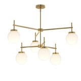 Rigsby 6 Light 2 Tier Chandelier 31 Inch Tall and 40 Inch Wide by Progress - P400470