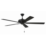 Eos 5 Blade Ceiling Fan 13.78 Inch Tall and 60 Inch Wide by Craftmade - ECF60