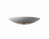 Ambiance 1 Light Small ADA Slice Wall Sconce by Justice Design - CER-4215