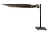 10 Foot Aluminum Crank Lift Square Cantilever Umbrella by Jardinico - JCP301SQ