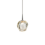 Aurora 7W 1 LED Kiss Canopy Pendant 4.5 Inch Tall X 4.5 Inch Wide by Bruck - MLED/30K-AU-CAN