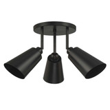 Alvar 3 Light Semi Flush Mount 12.25 Inch Tall X 22.75 Inch Wide by Kenroy - 93673-3SF