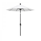 7.5 Foot Fiberglass Crank Lift Round Market Umbrella by CA Umbrella - GSCUF758