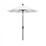 7.5 Foot Fiberglass Crank Lift Round Market Umbrella by CA Umbrella - GSCUF758