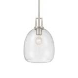 Orbis 1 Light Mini Pendant 15.75 Inch Tall and 10 Inch Wide by Minka Lavery - 13125